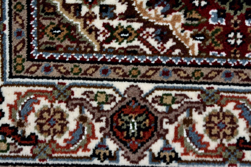 Oriental Rug - Tabriz - 94 x 89 cm - cream
