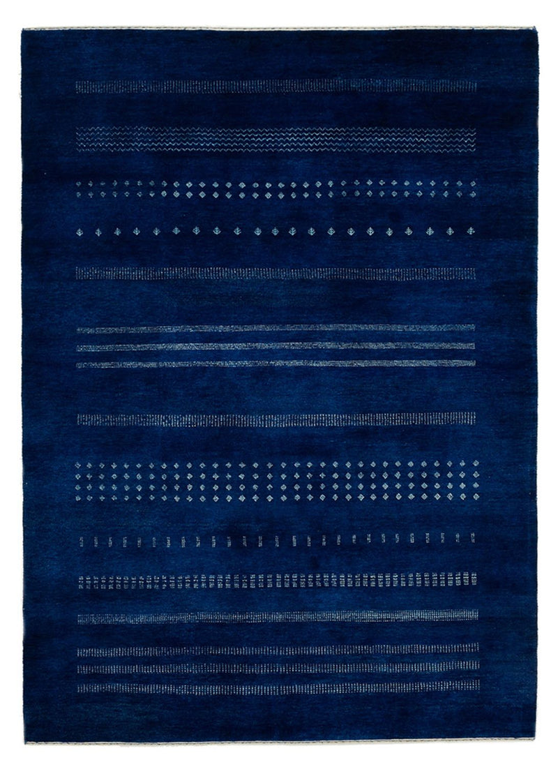 Gabbeh Rug - Loribaft Indus - 237 x 172 cm - dark blue