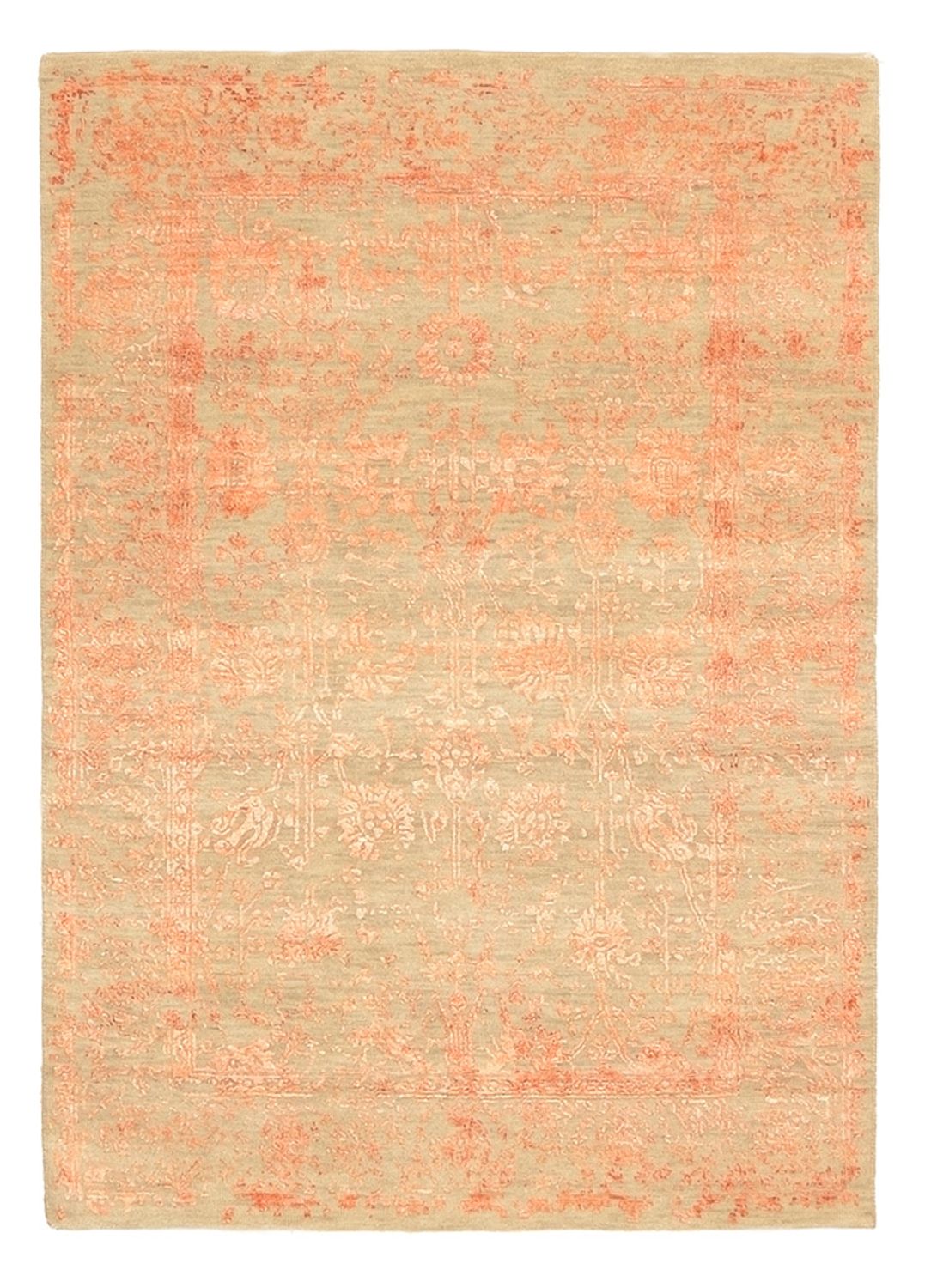 Designer Rug - 144 x 104 cm - orange