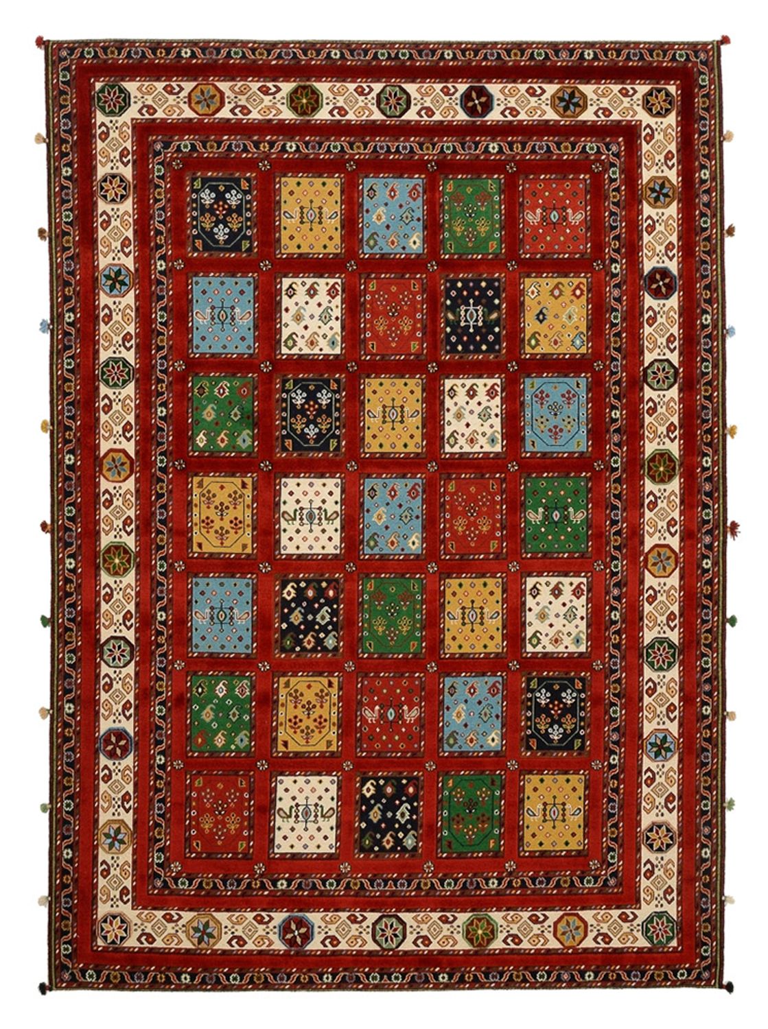 Oriental Rug - 244 x 176 cm - red