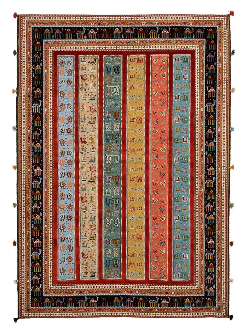 Oriental Rug - 245 x 176 cm - multicolored