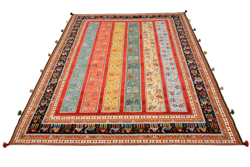 Oriental Rug - 245 x 176 cm - multicolored