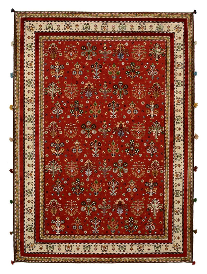 Oriental Rug - 245 x 176 cm - red