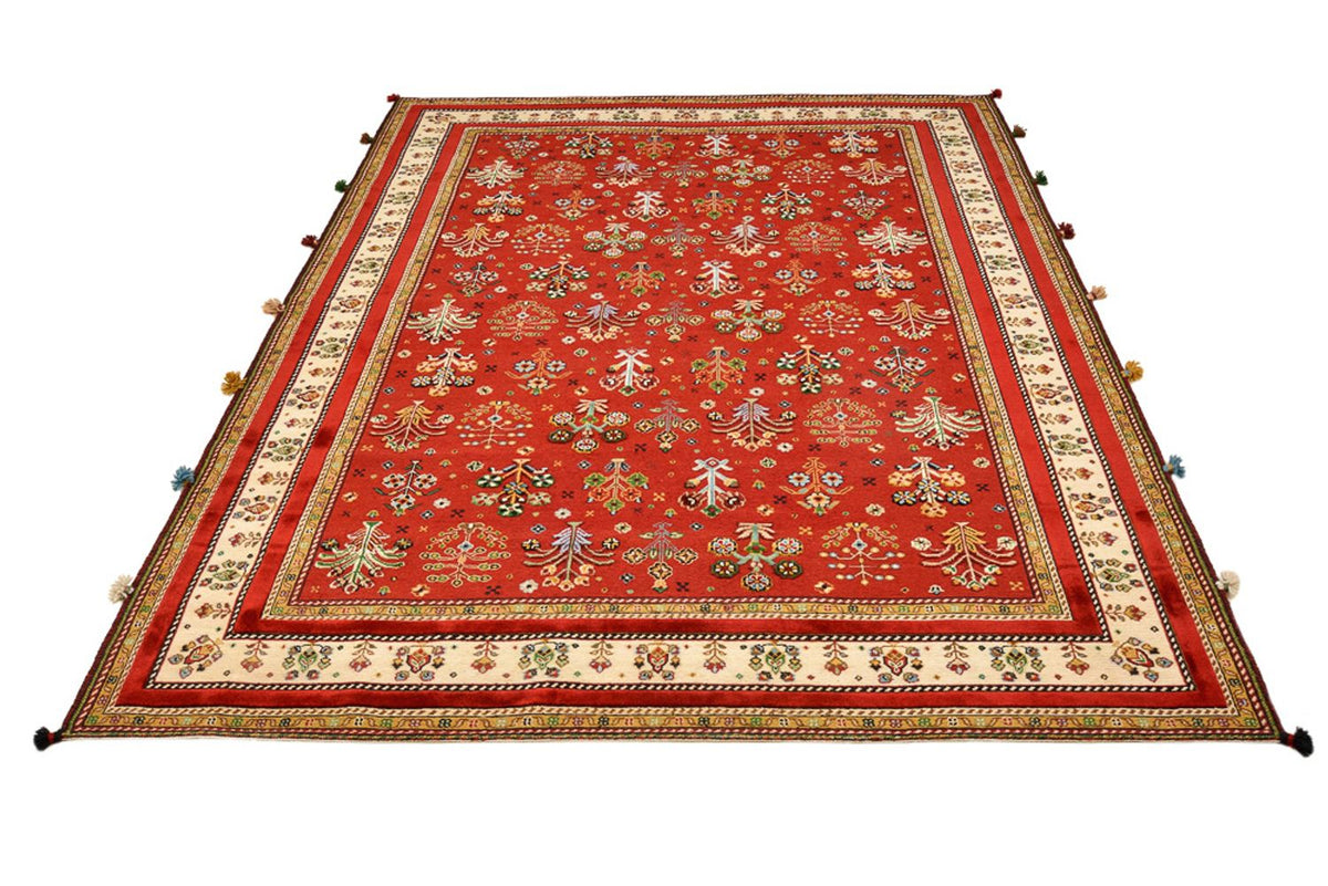 Oriental Rug - 245 x 176 cm - red