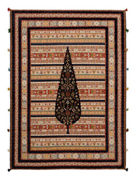 Oriental Rug - 243 x 176 cm - light beige