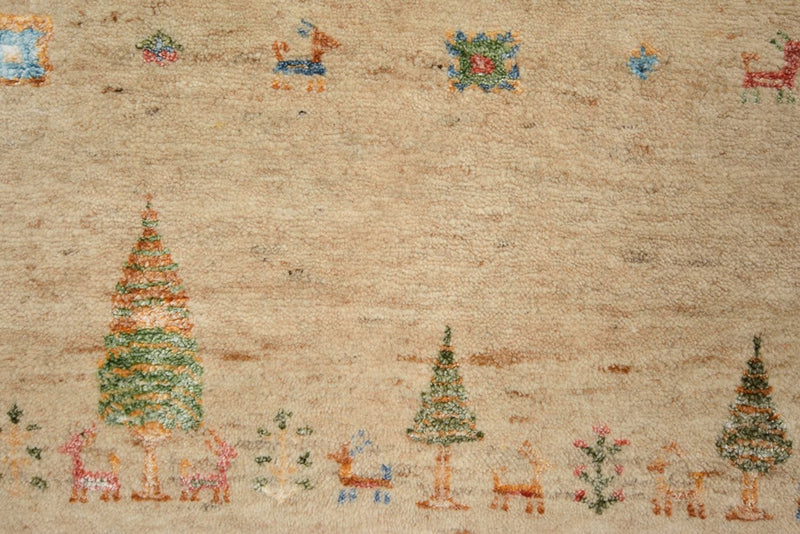 Gabbeh Rug - Loribaft Indus - 302 x 205 cm - multicolored