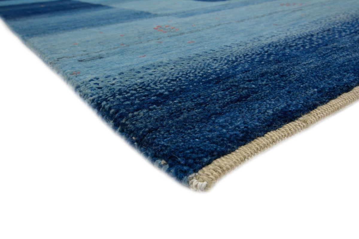 Gabbeh Rug - Loribaft Indus - 241 x 175 cm - blue