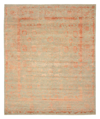 Designer Rug - 299 x 249 cm - rust