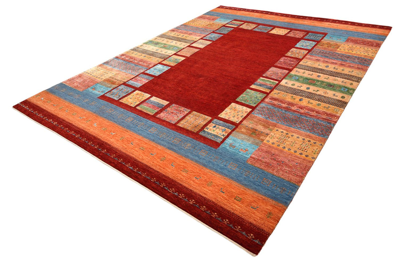 Indo Loribaft Rug 342x253cm - Wool Rug