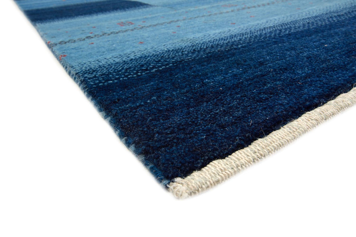 Gabbeh Rug - Loribaft Indus - 304 x 243 cm - light blue