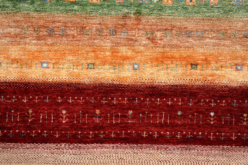Gabbeh Rug - Loribaft Indus - 300 x 251 cm - multicolored