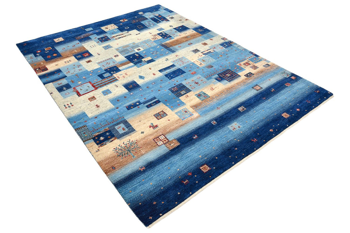 Gabbeh Rug - Loribaft Indus - 239 x 177 cm - multicolored