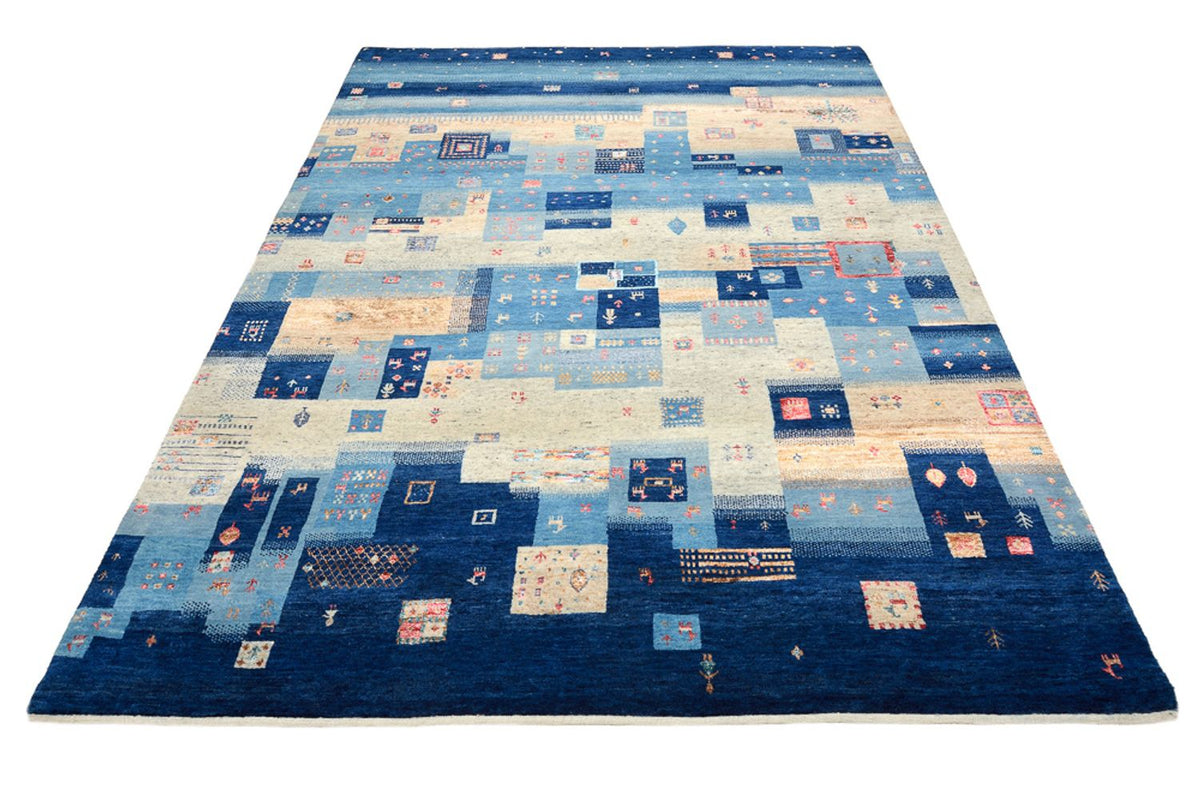 Gabbeh Rug - Loribaft Indus - 239 x 177 cm - multicolored