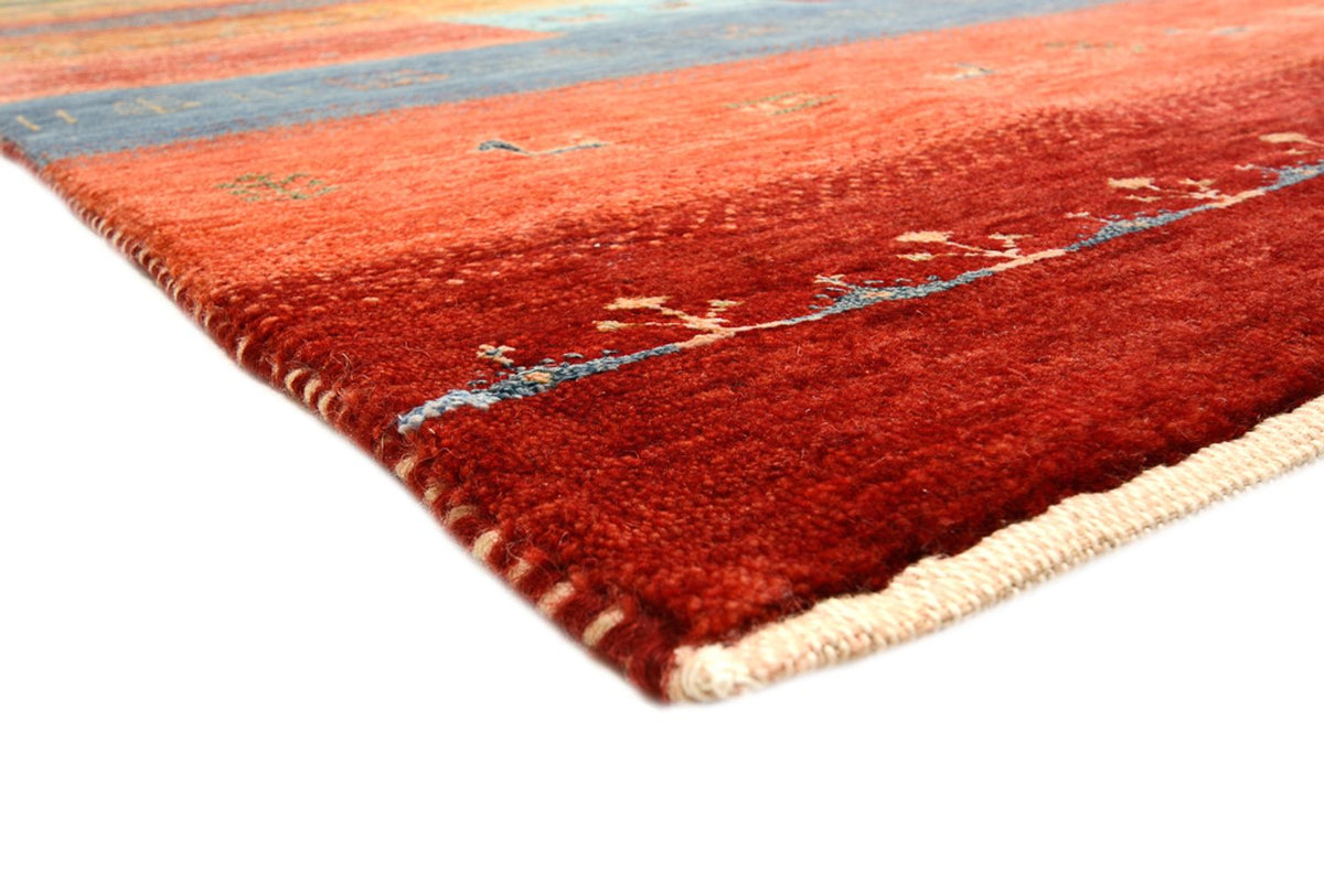 Gabbeh Rug - Loribaft Indus - 336 x 250 cm - red