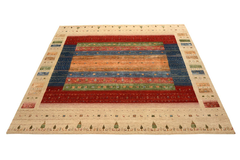 Indo Loribaft Rug 253x246cm - Wool Rug