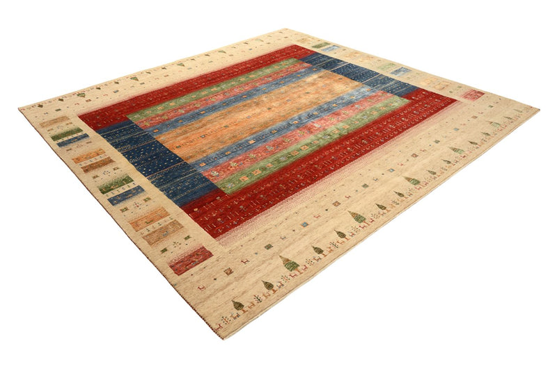 Indo Loribaft Rug 253x246cm - Wool Rug