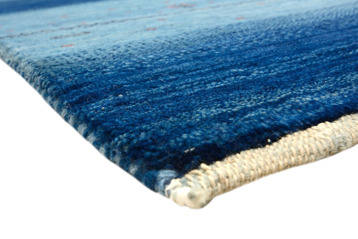 Gabbeh Rug - Loribaft Indus - 294 x 205 cm - sea blue