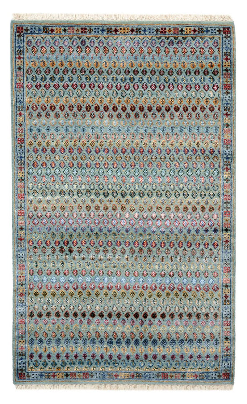 Designer Rug - 153 x 95 cm - light blue