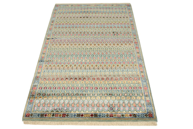 Designer Rug - 153 x 95 cm - light blue