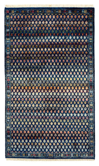 Designer Rug - 154 x 93 cm - dark blue
