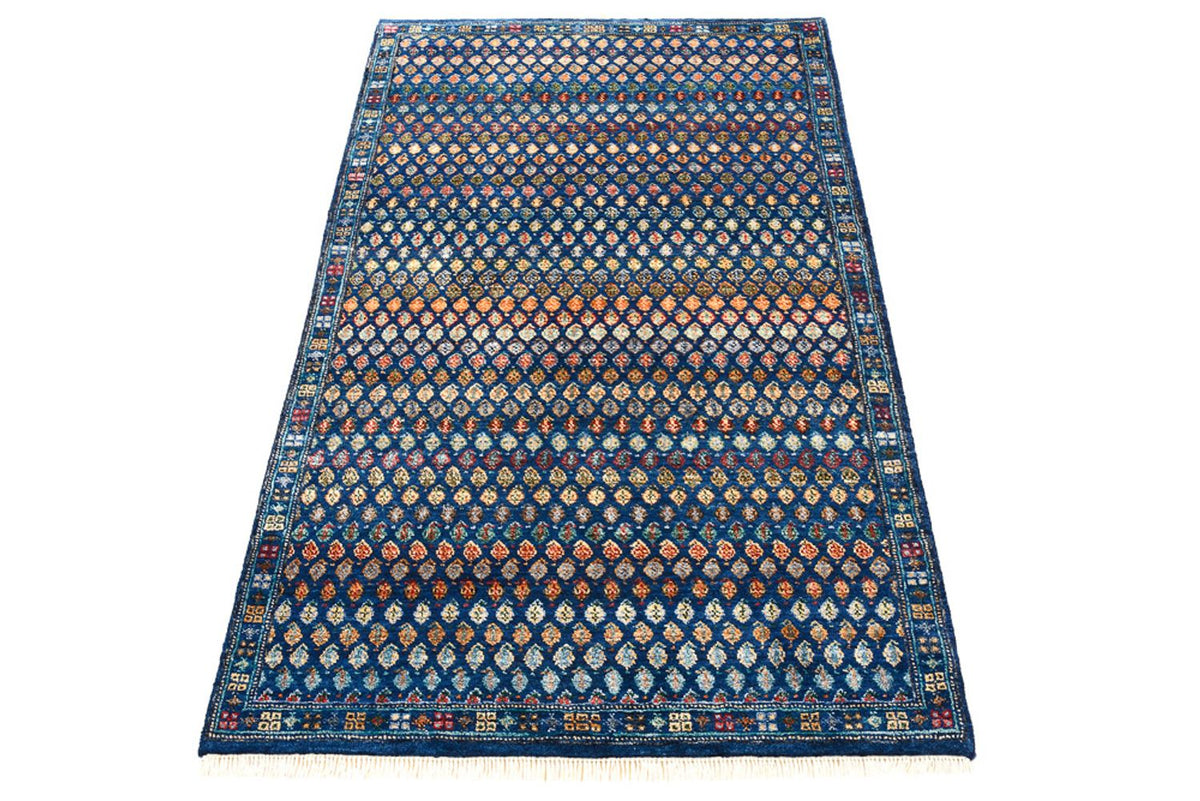 Designer Rug - 154 x 93 cm - dark blue