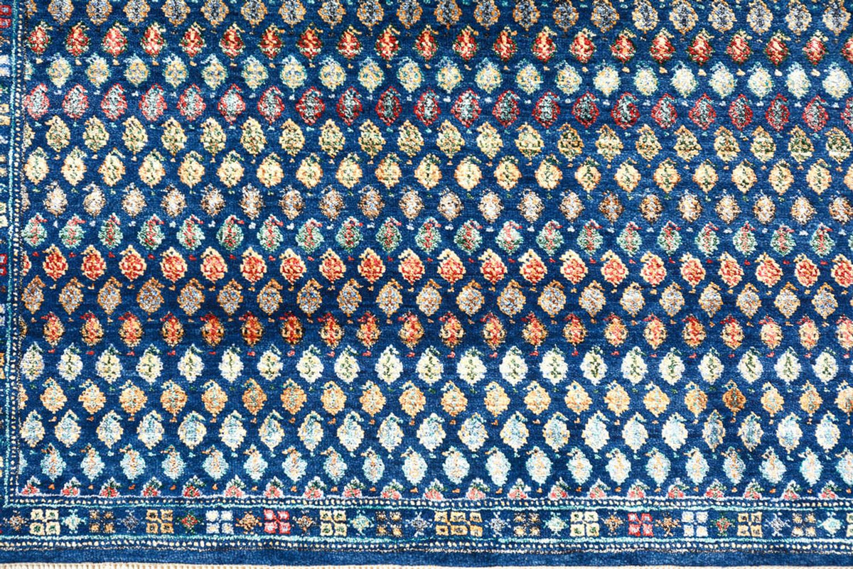 Designer Rug - 154 x 93 cm - dark blue