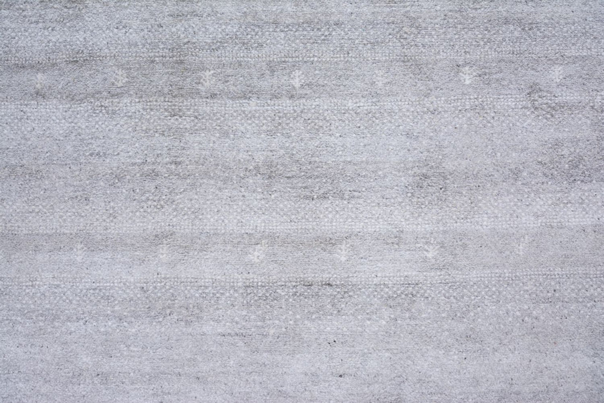 Gabbeh Rug - Loribaft Indus - 300 x 190 cm - light grey