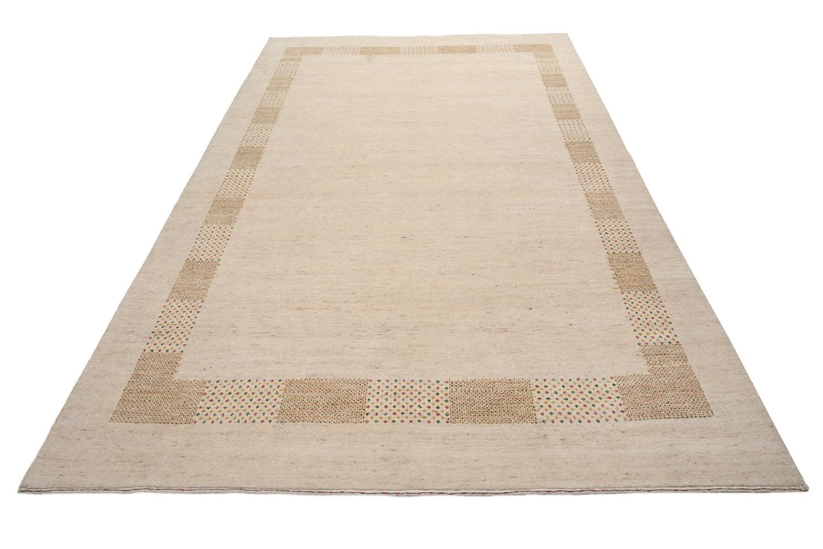 Gabbeh Rug - Loribaft Indus - 295 x 191 cm - light beige