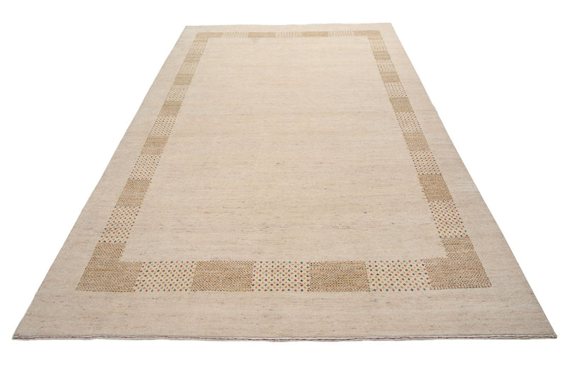 Gabbeh Rug - Loribaft Indus - 295 x 191 cm - light beige
