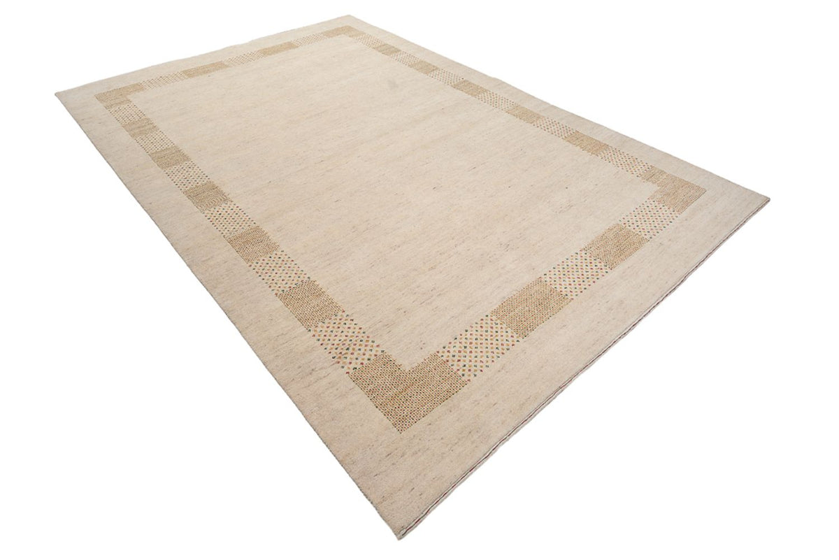 Gabbeh Rug - Loribaft Indus - 295 x 191 cm - light beige