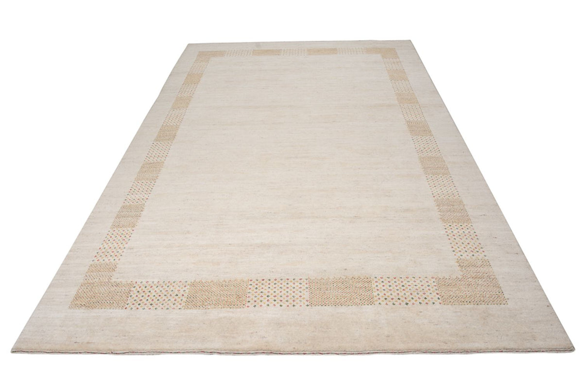 Gabbeh Rug - Loribaft Indus - 295 x 191 cm - light beige