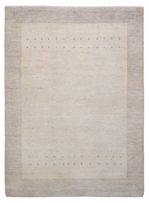 Gabbeh Rug - Loribaft Indus - 201 x 146 cm - light grey