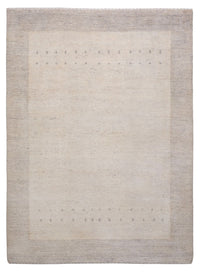 Gabbeh Rug - Loribaft Indus - 201 x 146 cm - light grey