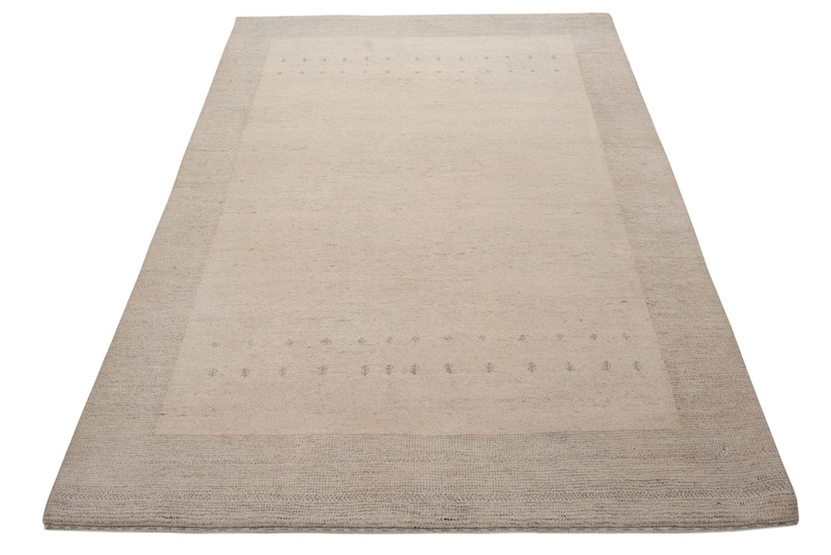 Gabbeh Rug - Loribaft Indus - 201 x 146 cm - light grey