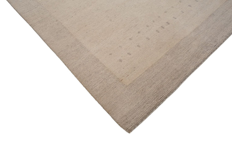 Gabbeh Rug - Loribaft Indus - 201 x 146 cm - light grey