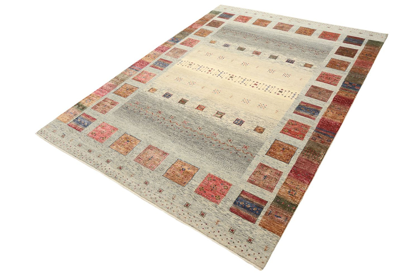 Indo Loribaft Rug 242x177cm - Wool Rug