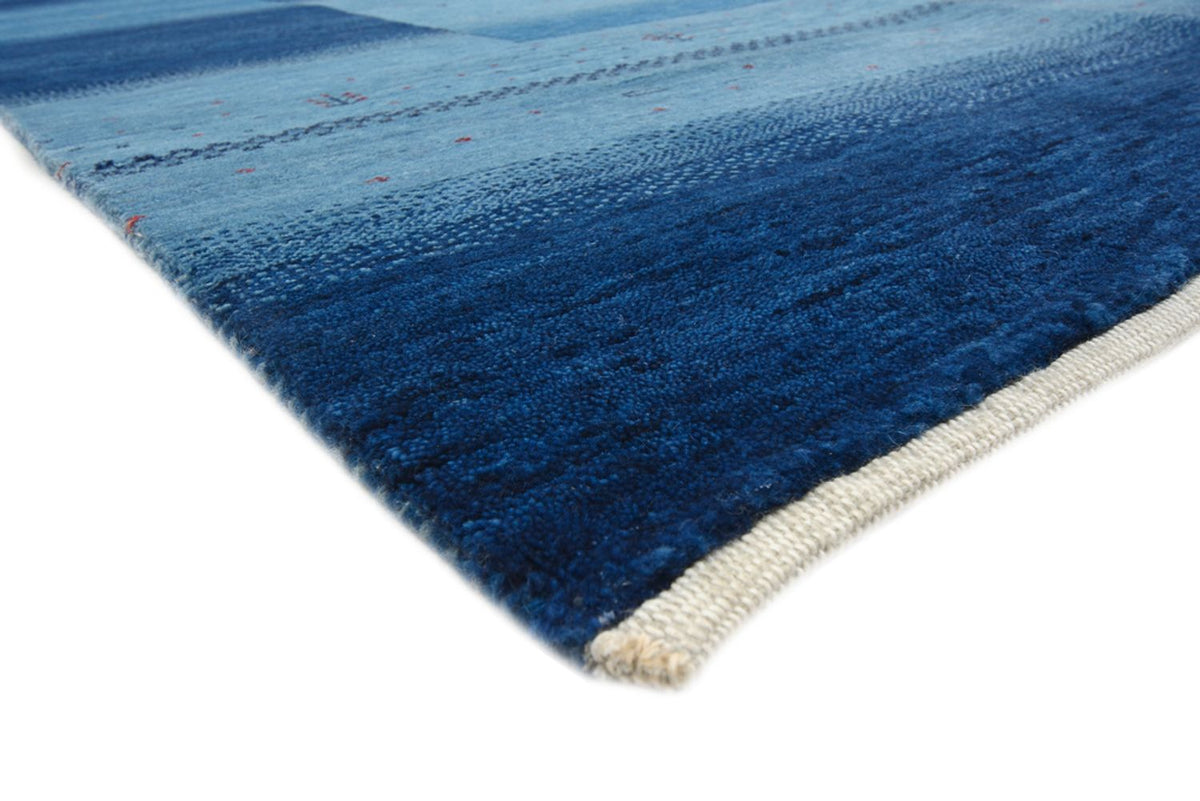 Gabbeh Rug - Loribaft Indus - 345 x 247 cm - sea blue