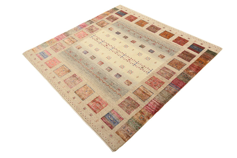 Indo Loribaft Rug 155x153cm - Wool Rug