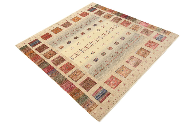 Indo Loribaft Rug 155x153cm - Wool Rug