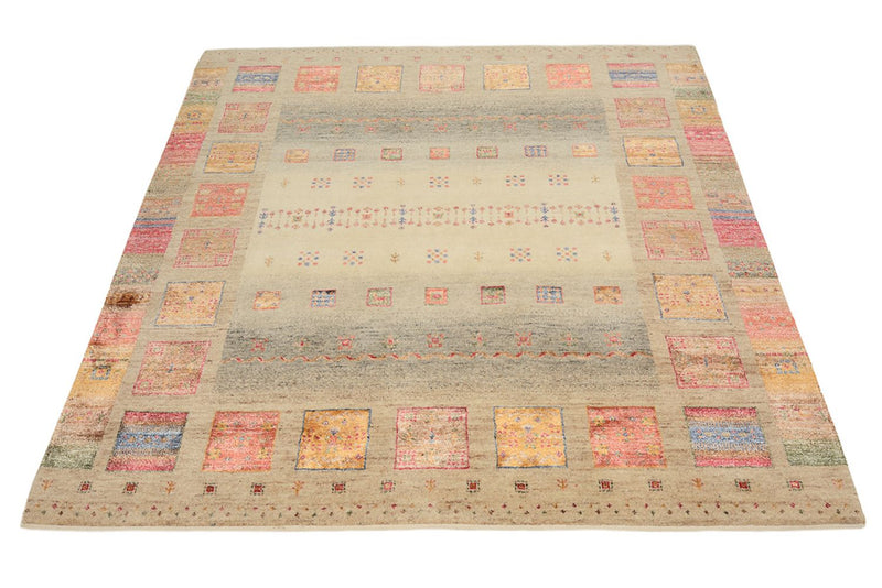 Indo Loribaft Rug 155x153cm - Wool Rug