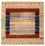 Gabbeh Rug - Loribaft Indus square  - 203 x 203 cm - multicolored