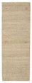 Runner Gabbeh Rug - Loribaft Indus - 237 x 82 cm - dark beige
