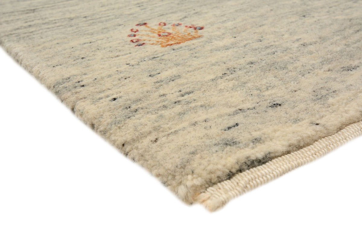 Runner Gabbeh Rug - Loribaft Indus - 295 x 80 cm - dark beige