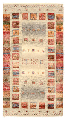 Gabbeh Rug - Loribaft Indus - 139 x 74 cm - multicolored