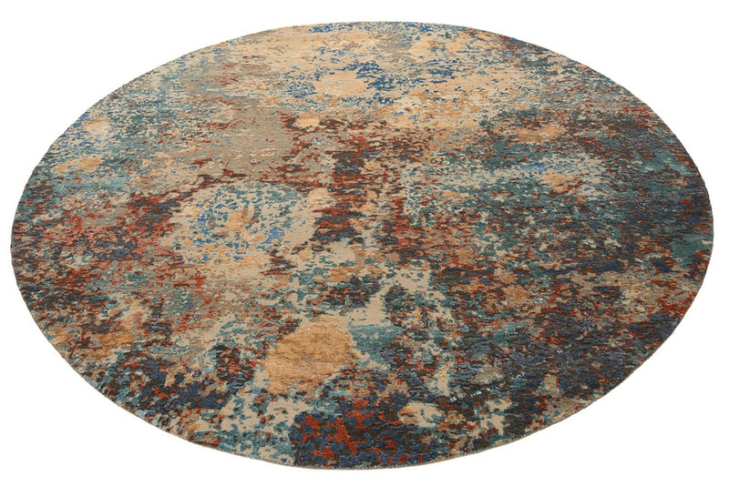 Designer Rug - 241 x 239 cm - multicolored