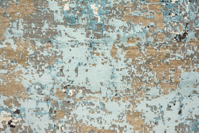 Designer Rug round  - 179 x 176 cm - multicolored