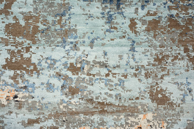 Designer Rug round  - 243 x 241 cm - multicolored