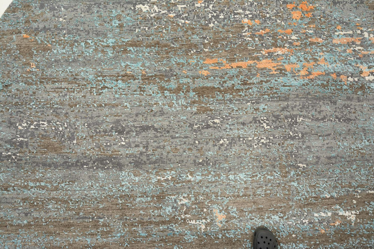 Designer Rug - 242 x 240 cm - multicolored