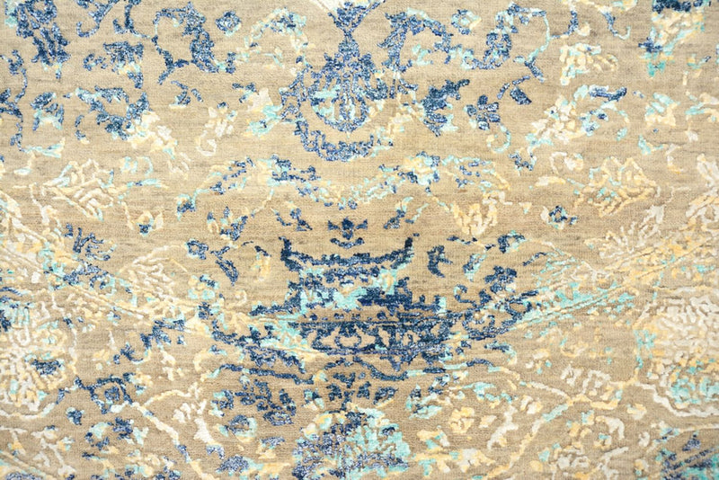 Designer Rug round  - 201 x 199 cm - multicolored