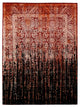 Designer Teppich - 338 x 251 cm - mehrfarbig